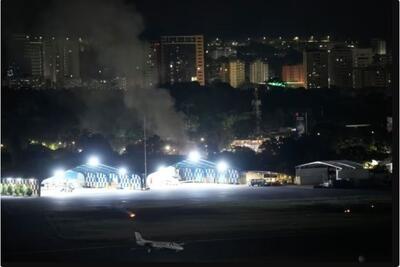 جنگ میان آمریکا و ونزوئلا آغاز شد/ آمریکا کاراکاس پایتخت ونزوئلا را بمباران کرد + عکس و فیلم