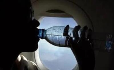 نوشیدن اّب در هواپیما شما را خواهد کشت؟