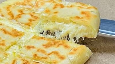 بدون فر بدون مخمر با ۱ سیب زمینی خوشمزه