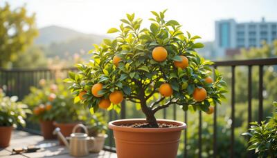 روش کاشت و پرورش نارنگی یافا در گلدان