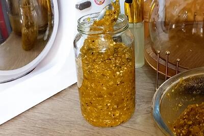 طرز تهیه ترشی لیته مخلوط ۱ ساعته فوری؛ با ماندگاری بسیار بالا