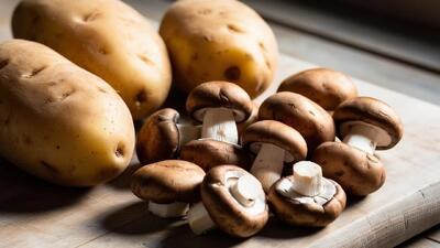 سیب زمینی با قارچ طعمی که زندگی تون رو تغییر میده دستور پخت آسون و جدید رو از دست نده