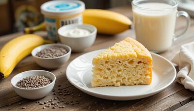 روش تهیه کیک بدون تخم مرغ و روغن با جایگزین های سالم