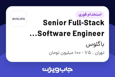 استخدام Senior Full-Stack Software Engineer (PHP with Vue.js/Angular/React.js) در باگلوس