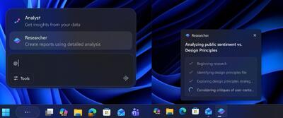 ویندوز ۱۱ در مسیر سیستم‌عامل عامل‌محور؛ فراخوان بزرگ مایکروسافت برای توسعه هوش مصنوعی مستقل