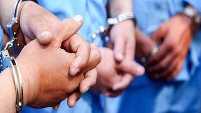 دستگیری در بیابان! | تصاویری از محاصره تیم ۳نفره مسلح اغتشاشگر