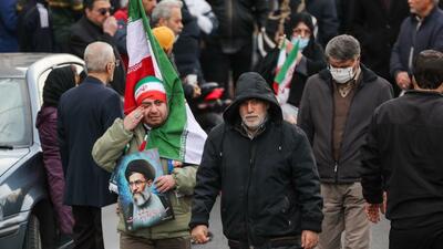 گزارش تصویری/ تشییع پیکر ۱۰۰ شهید مردمی و مدافع امنیت در تهران