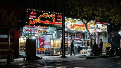 گزارش تصویری/ یکشنبه شب آرام تهران