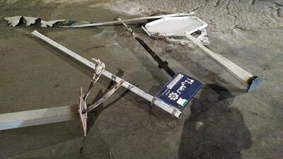 فیلم/ خسارت سنگین به شهرداری تربت‌حیدریه