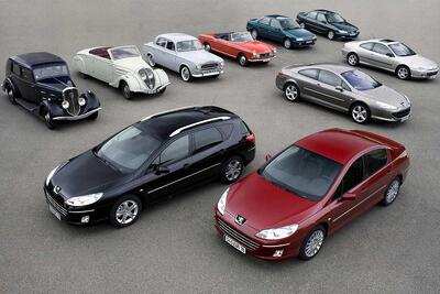 تاریخچه تصویری خودروهای پژو و تحلیل شیوه نام‌گذاری با اعداد سه‌رقمی - پدال