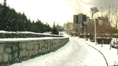 یش‌بینی بارش برف و باران در نیمه غربی ایران