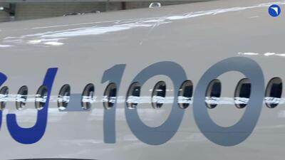 وزارت صنعت و تجارت روسیه از یک سوپرجت تولیدی کاملاً جایگزین وارداتی رونمایی کرد