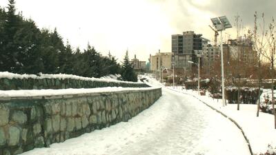 دمای هوای تهران زیر صفر می‌رود