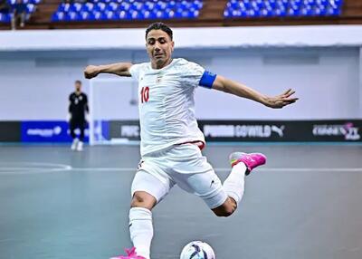 کاپیتان تیم ملی فوتسال مصدوم شد