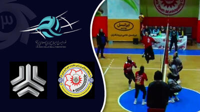 خلاصه والیبال شهرداری تبریز 3 - سایپا 0