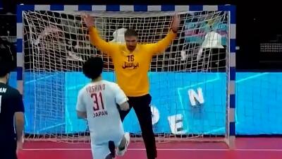 شکست هندبال ایران در ثانیه‌ها !