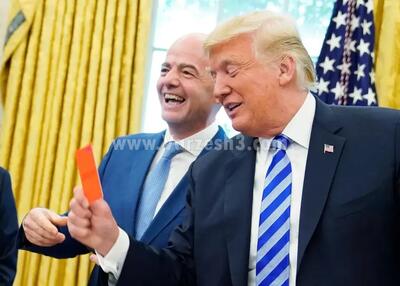 نارضایتی در فیفا از جایزه صلح ترامپ