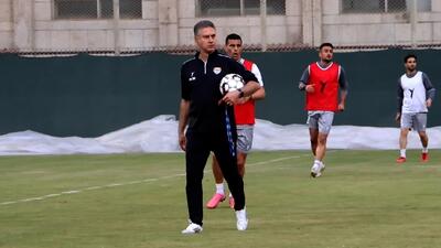 اولین تمرین مطهری با فولاد در لباس سرمربیگری