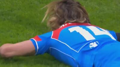 گل اول گالاتاسرای به اتلتیکومادرید(یورنته)