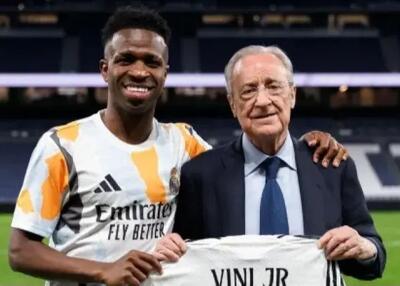 حمایت پرز از وینیسیوس تاریخی و بی‌سابقه است!