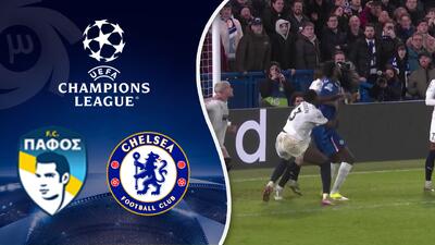 خلاصه بازی چلسی 1 - پافوس 0