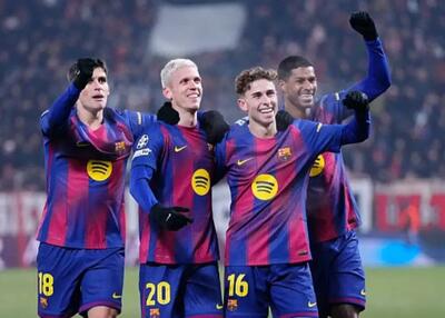 اسلاویا ۲-۴ بارسا | بی‌رحمی تیم فلیک در شب سرد پراگ