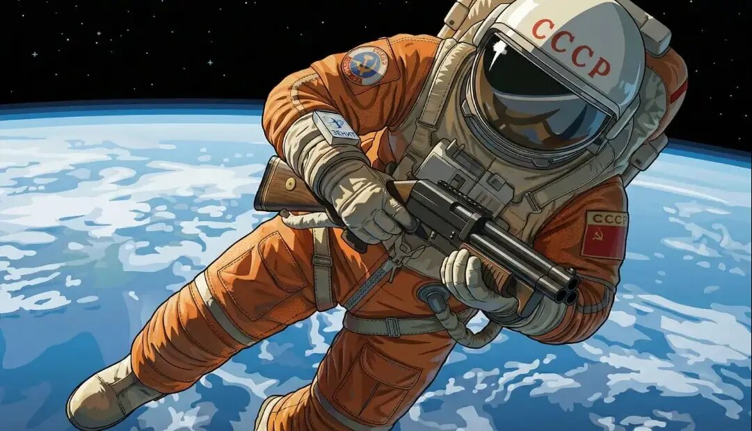 چرا فضانوردان شوروی با شات‌گان به فضا می‌رفتند؟
